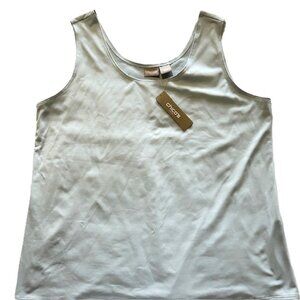 Chicos Tank Ladies sz 3 Pale Blue NWT